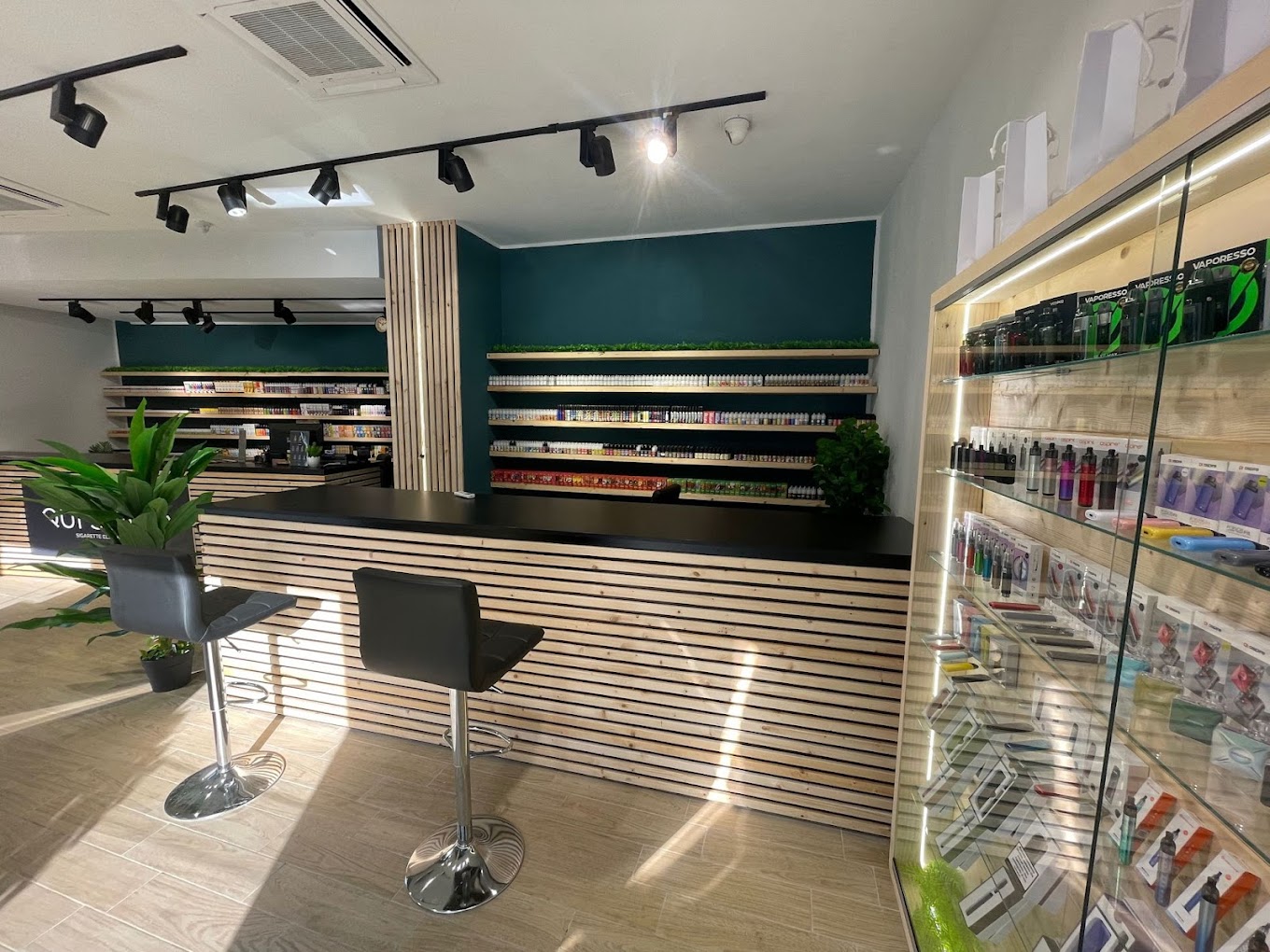 Punto vendita Quisvapo - Products display