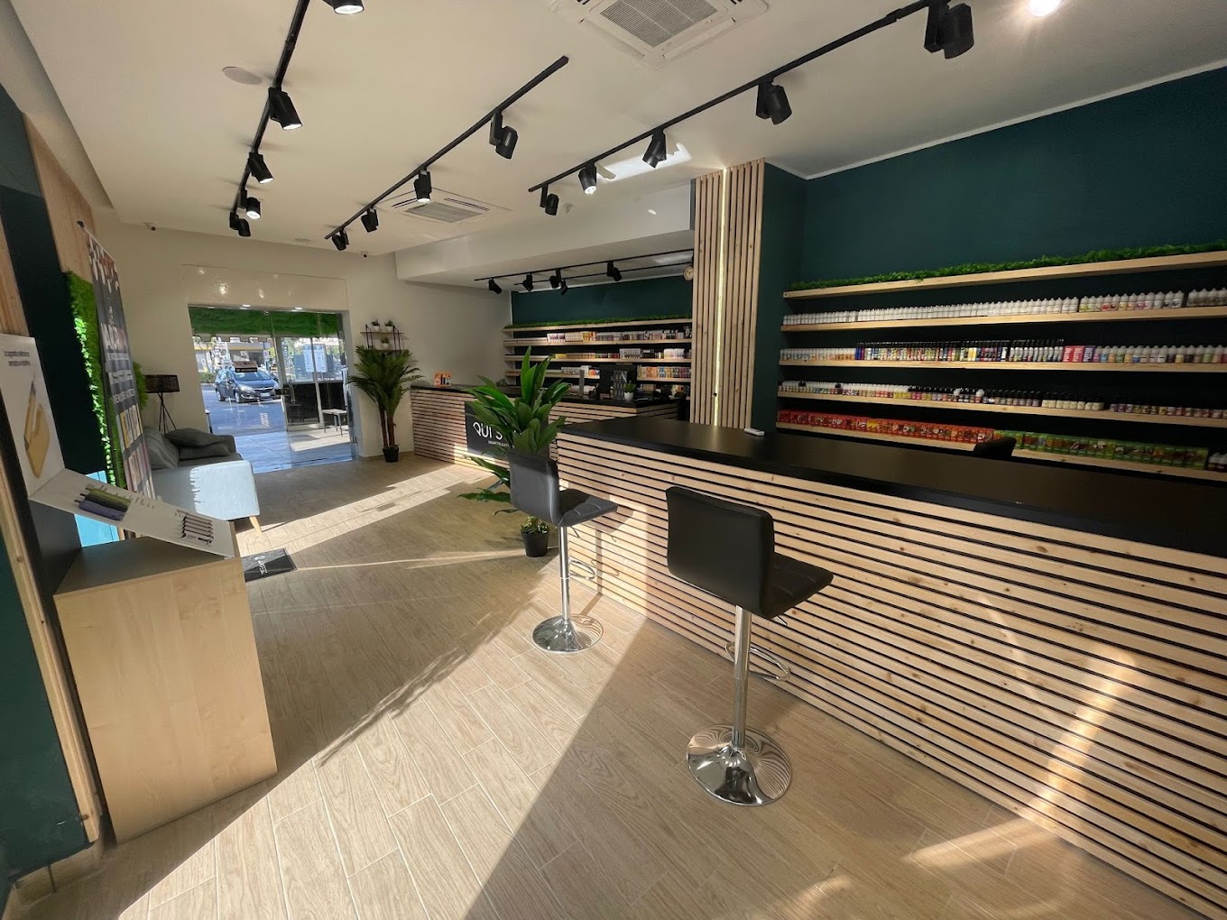 Punto vendita Quisvapo - Store layout